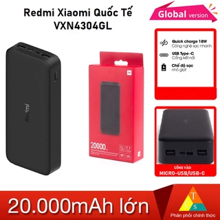 Pin sạc dự phòng 20000mAh Xiaomi Redmi VXN4304GL