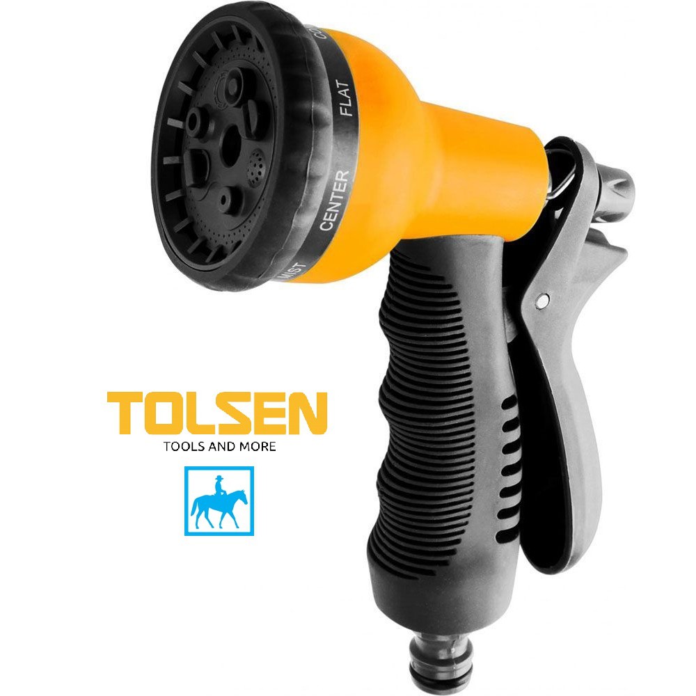 Vòi phun nước tưới cây làm vườn sịt rữa xe 8 tia TOLSEN 57100