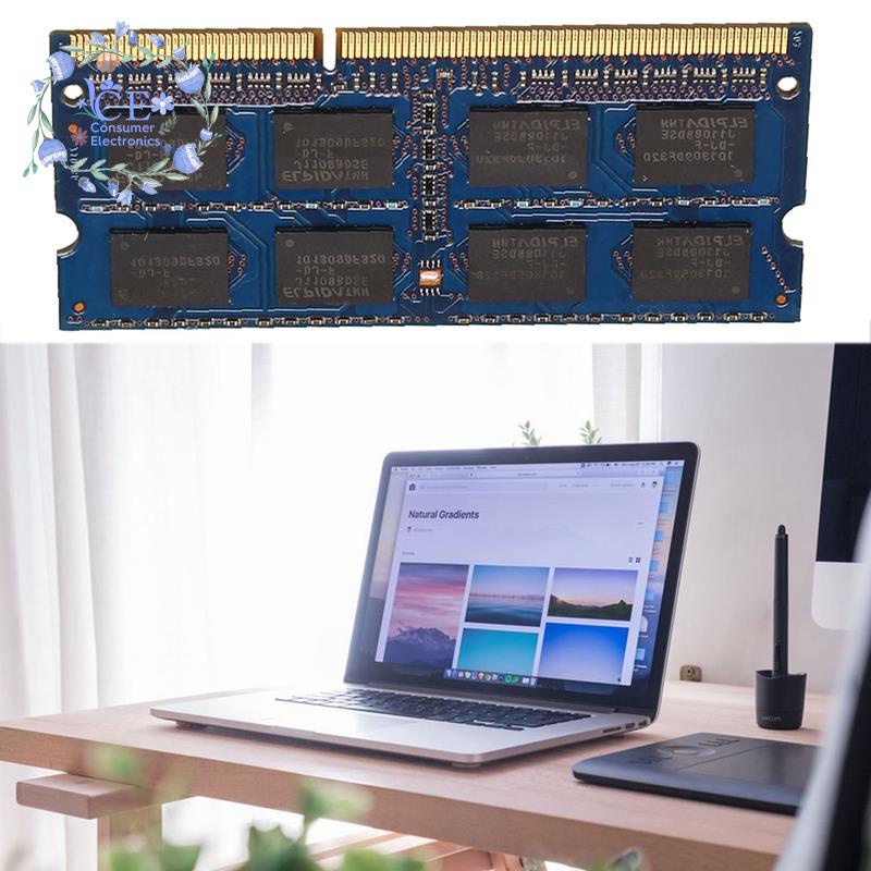 Bộ nhớ Ram 2GB DDR3 1333Mhz PC3-10600 204 Pins 1.5V 2RX8 SODIMM cho laptop Intel AMD