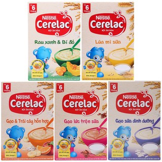 Bột ăn dặm Nestle Cerelac các vị 200g
