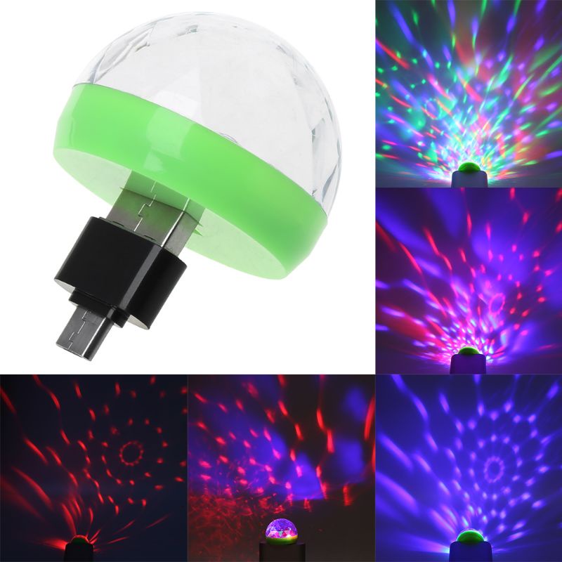Đèn LED mini chiếu sáng sân khấu xoay được giao diện USB cho trang trí tiệc tại nhà quầy bar