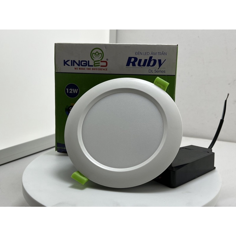Đèn led âm trần 8W D90,Kingled RUBY DL Series, Công suất 6w 8w 12w.