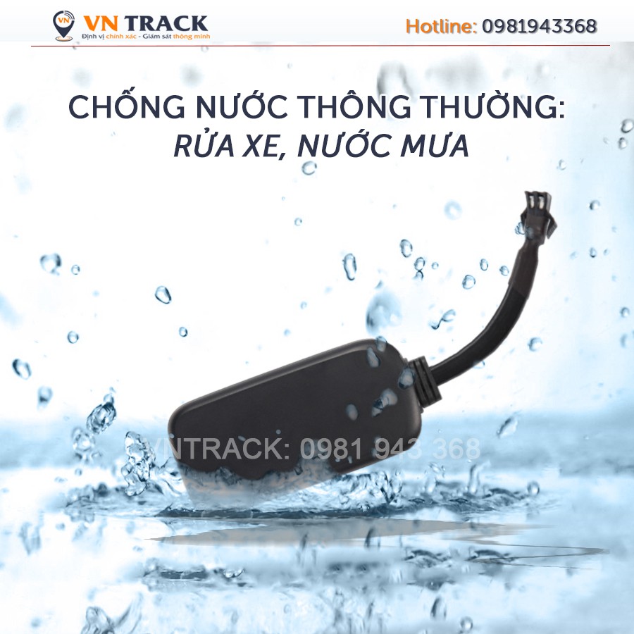 Thiết bị Định Vị Xe Máy, Định Vị Ô Tô GPS Siêu Nhỏ Chính Xác VN08 - 4G | Chính Hãng VNTRACK Bảo Hành 12 Thánh