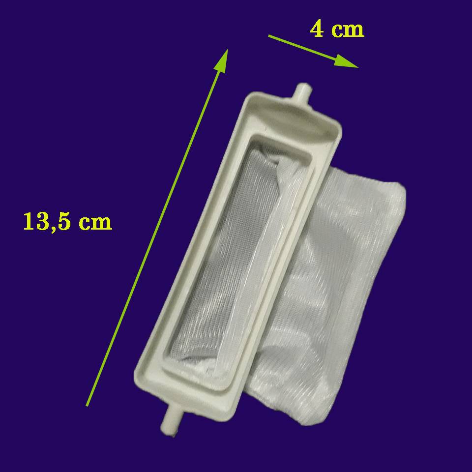 Túi lọc máy giặt Toshiba 13,5cm x 4cm
