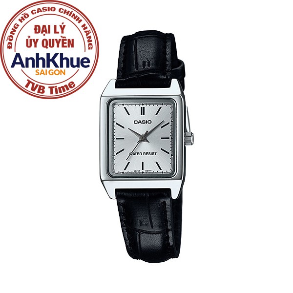 Đồng hồ nữ dây da Casio chính hãng Anh Khuê LTP-V007L-7E1UDF