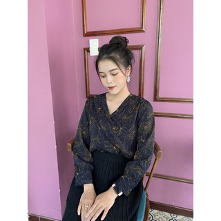 Áo sơ mi họa tiết công sở - somiTK