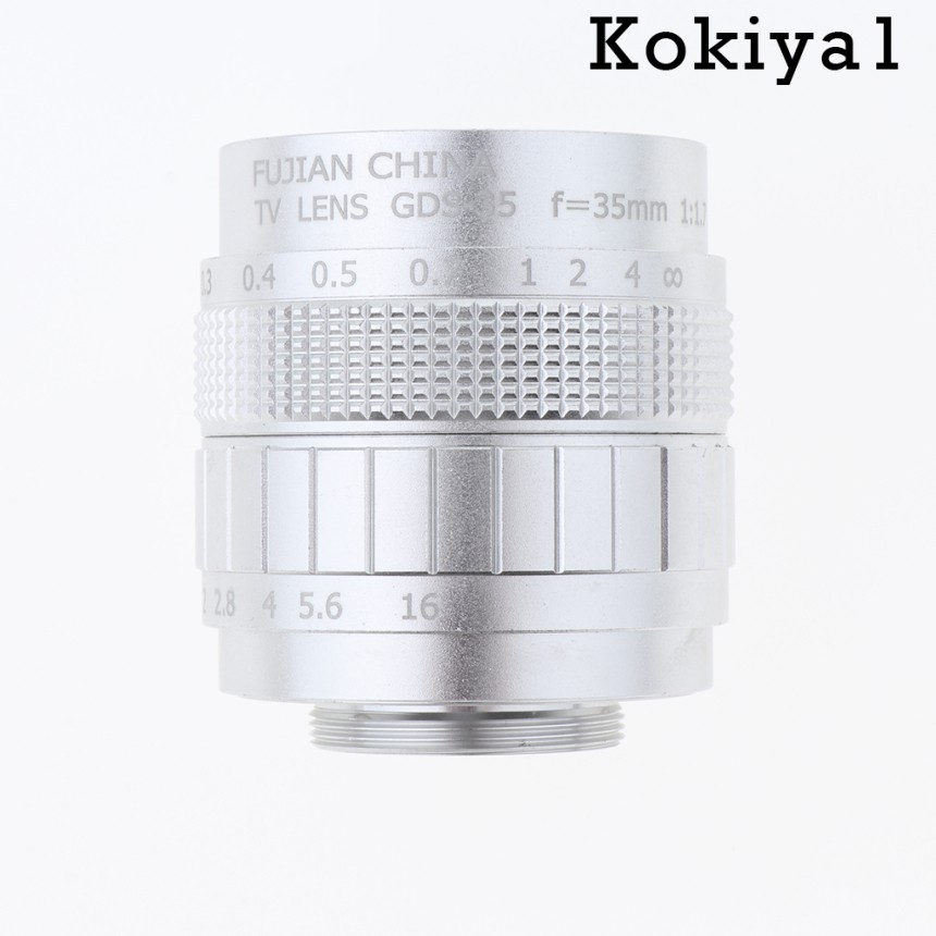 Ống Kính Kokkoya1) 35mm F / 1.7 Và 2 Ngàm Chuyển Đổi Ống Kính Macro Cho Sony Nex