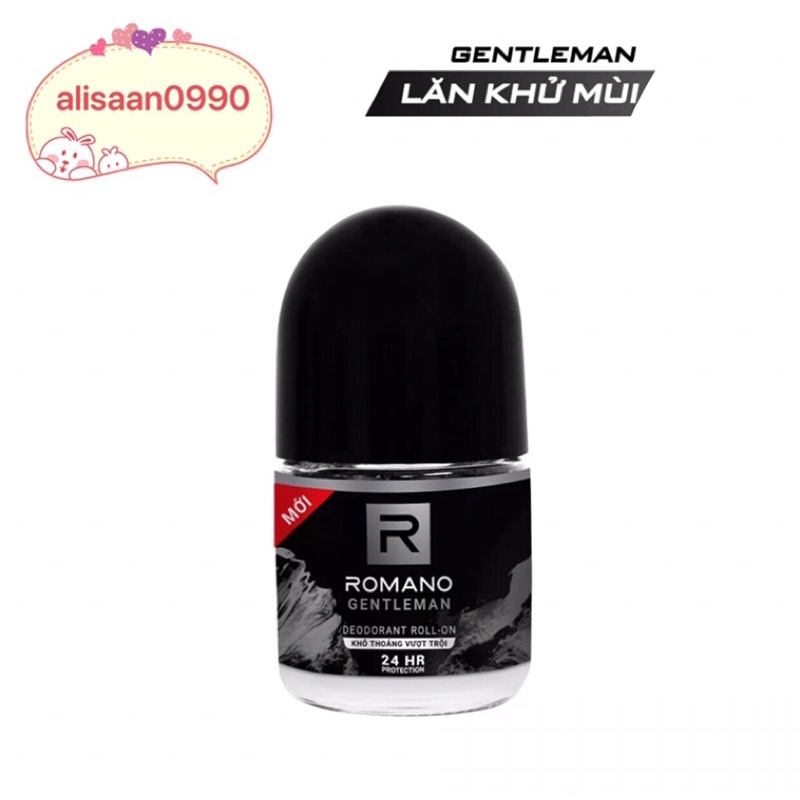 LĂN KHỬ MÙI ROMANO GENTLEMAN 25ML