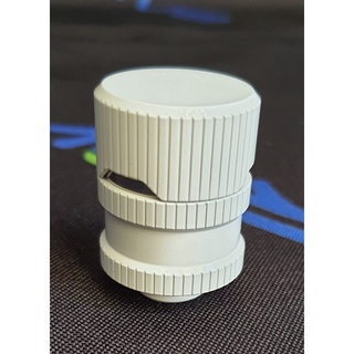 Tản nhiệt nước custom Fitting Quantum Torque mầu trắng