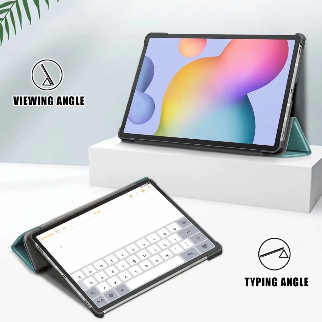 Bao da máy tính bảng PU mềm có thể điều chỉnh cho Samsung Tab S7 FE T730 T735 T736 T7