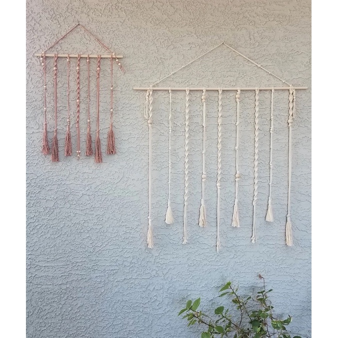 Treo macrame treo ảnh trang trí noDTA.01