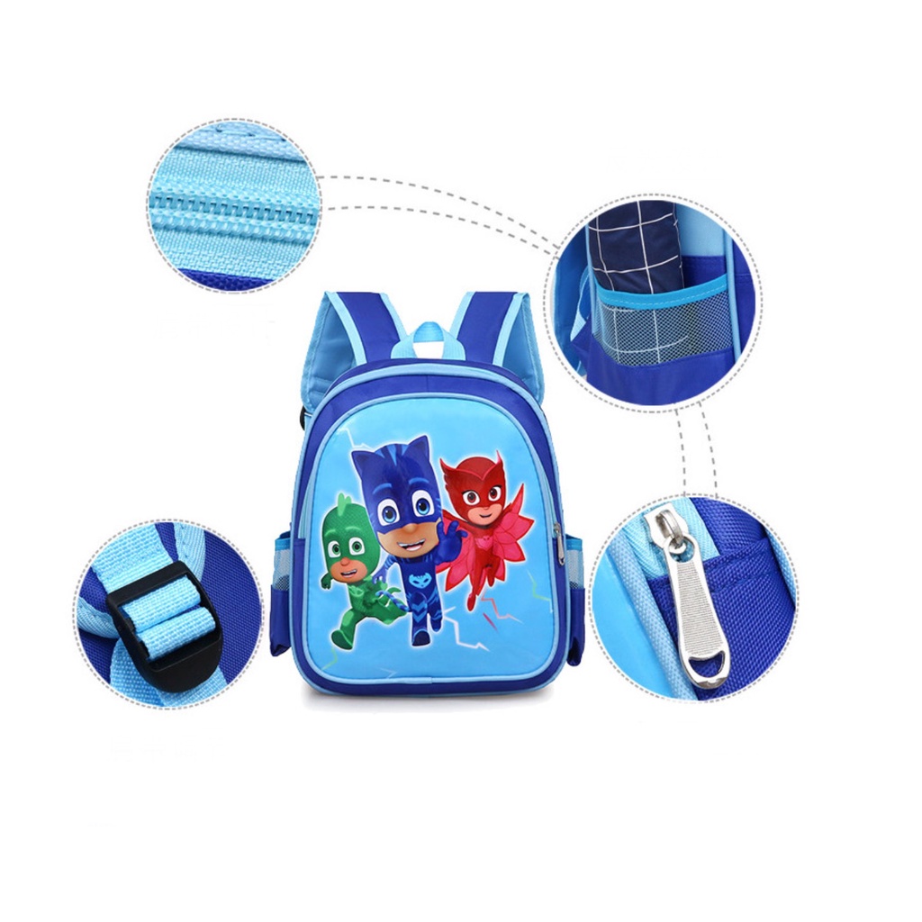 Balo hình oto, máy xúc cho bé trai, balo vải mầm non mẫu giáo - hàng quảng châu