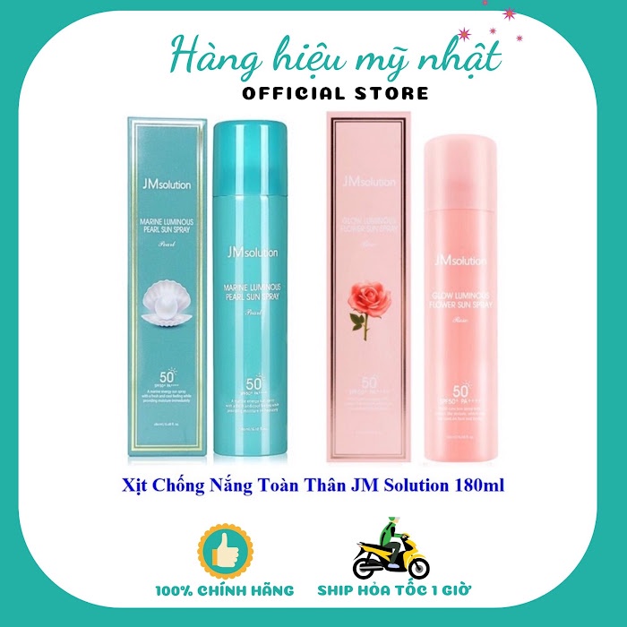 Xịt Chống Nắng JM Solution Dạng Xịt SPF 50