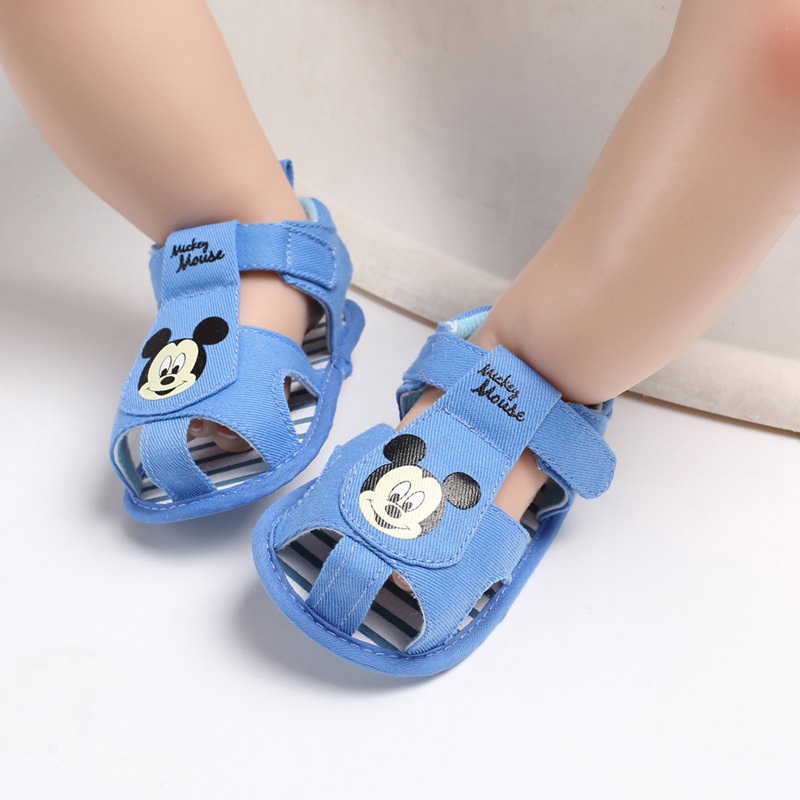 WALKERS Sandal Tập Đi Chống Trượt Hoạ Tiết Hoạt Hình Cho Bé Gái 0-18 Tháng Tuổi