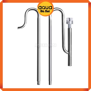 Bộ In out inox Mufan - Có lọc váng - Phi 12/16 mm - In Out dùng cho lọc thùng ngoài bể cá thủy sinh