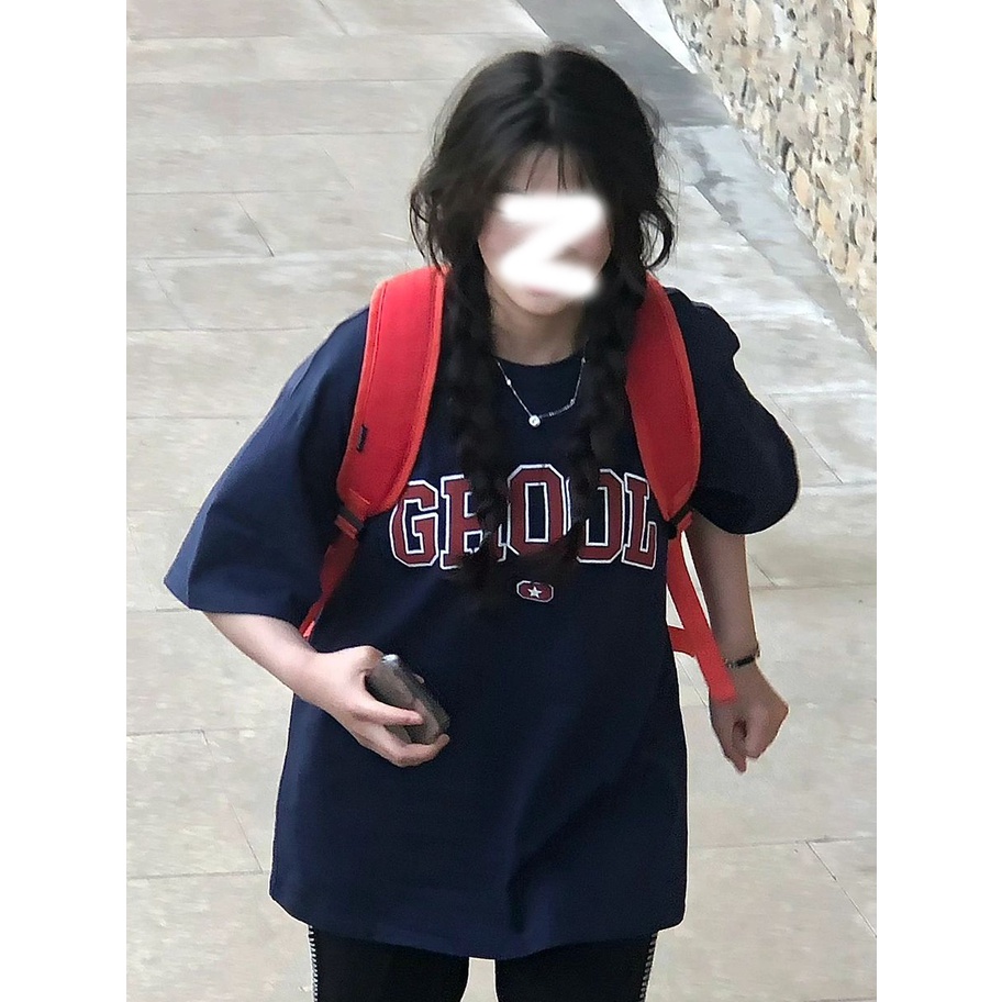 Áo thun Yinxx tay lỡ Unisex, áo phông nam nữ form rộng oversize ATL73