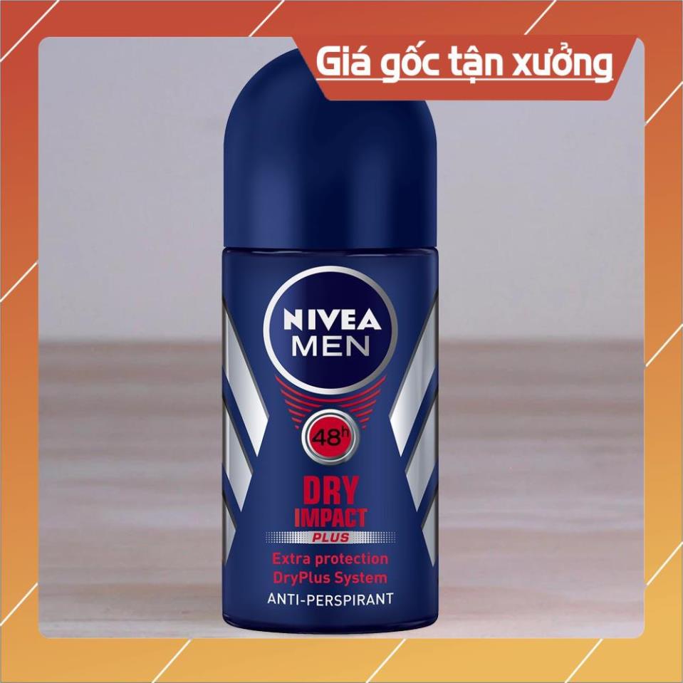 [ICLN9 giảm 5K cho đơn hàng 50k] LĂN ngăn mùi NIVEA MEN dành cho Nam ( 50ml )