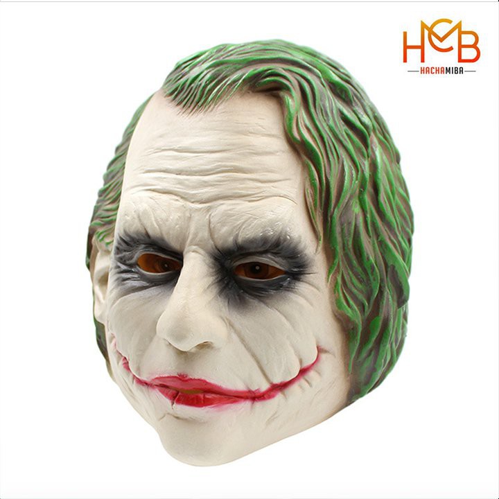 Mặt Nạ Jokerr Hóa Trang Joker Silicone Latex Cosplay Halloween - Mặt Nạ Chuẩn Điện Ảnh