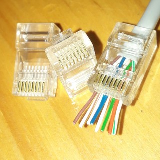 100 Hạt mạng xuyên thấu cat5 loại đặc biệt.