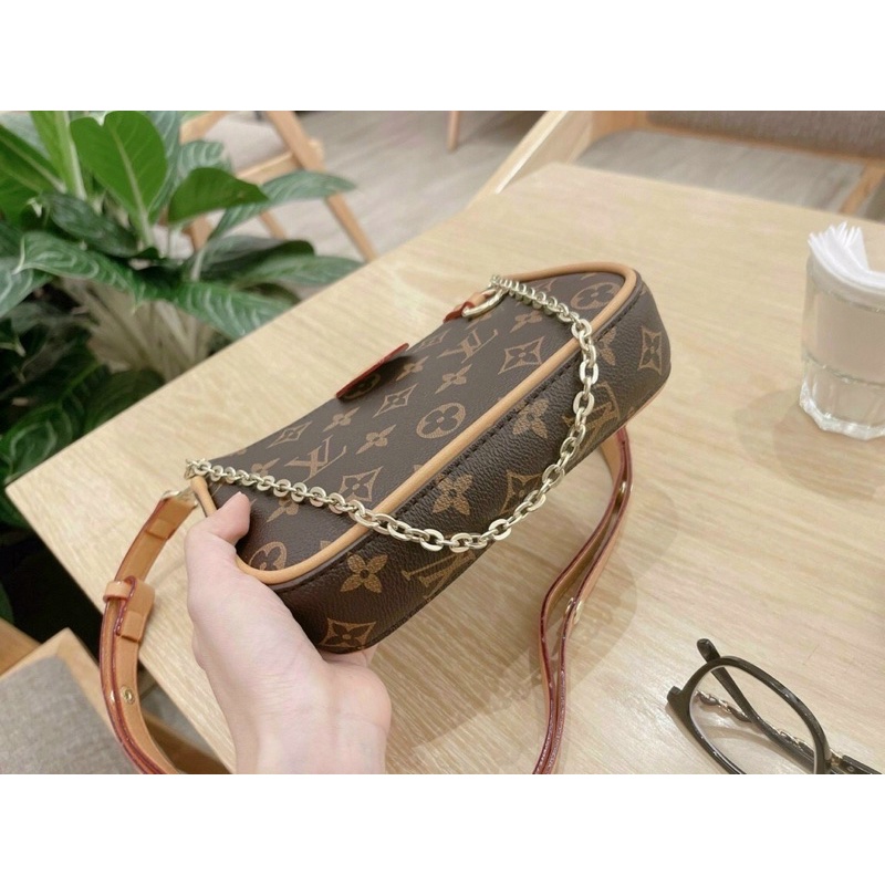 Túi cặp nách Le Vi mini size 19cm  Fullbox bản 2 dây đeo