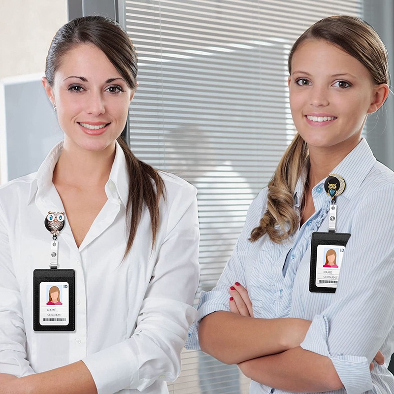 Set 5 Huy Hiệu Cài Áo Hình Động Vật Dễ Thương