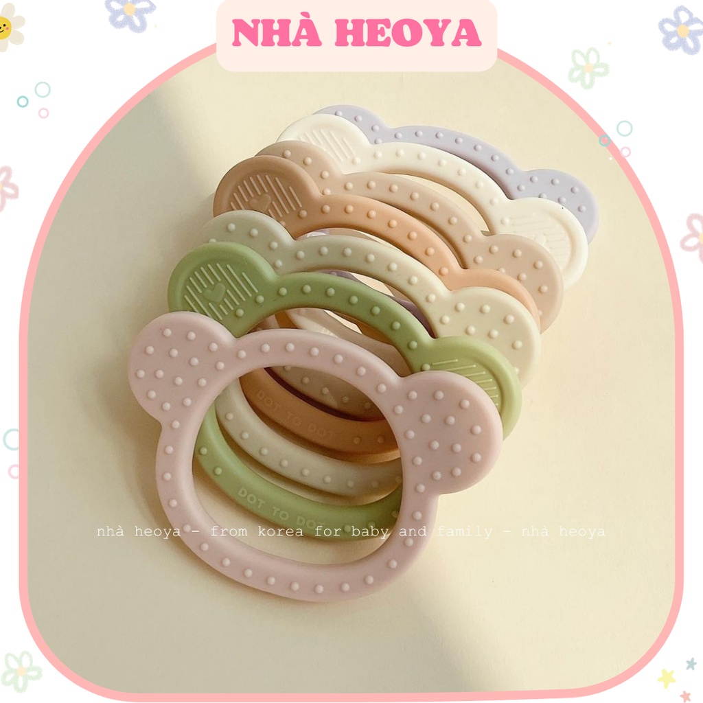 GẶM NƯỚU GẤU SILICONE DOTTODOT MADE IN KOREA