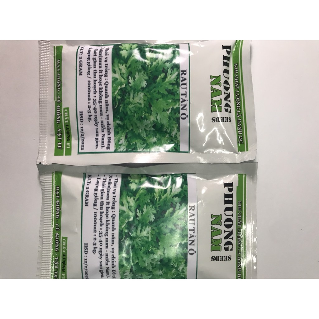 20 Gram Hạt giống Rau Tần Ô (Cải cúc)
