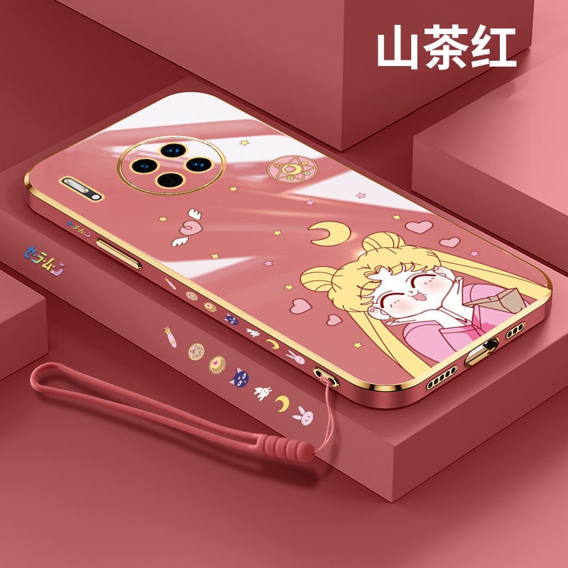 Sailor moon Ốp Điện Thoại Silicon Hình Nhân Vật Thủy Thủ Mặt Trăng Cho xiaomi Redmi note9 9PRO 9S note 8 note 8 PRO note7 7PRO note5 Redmi 5PLUS