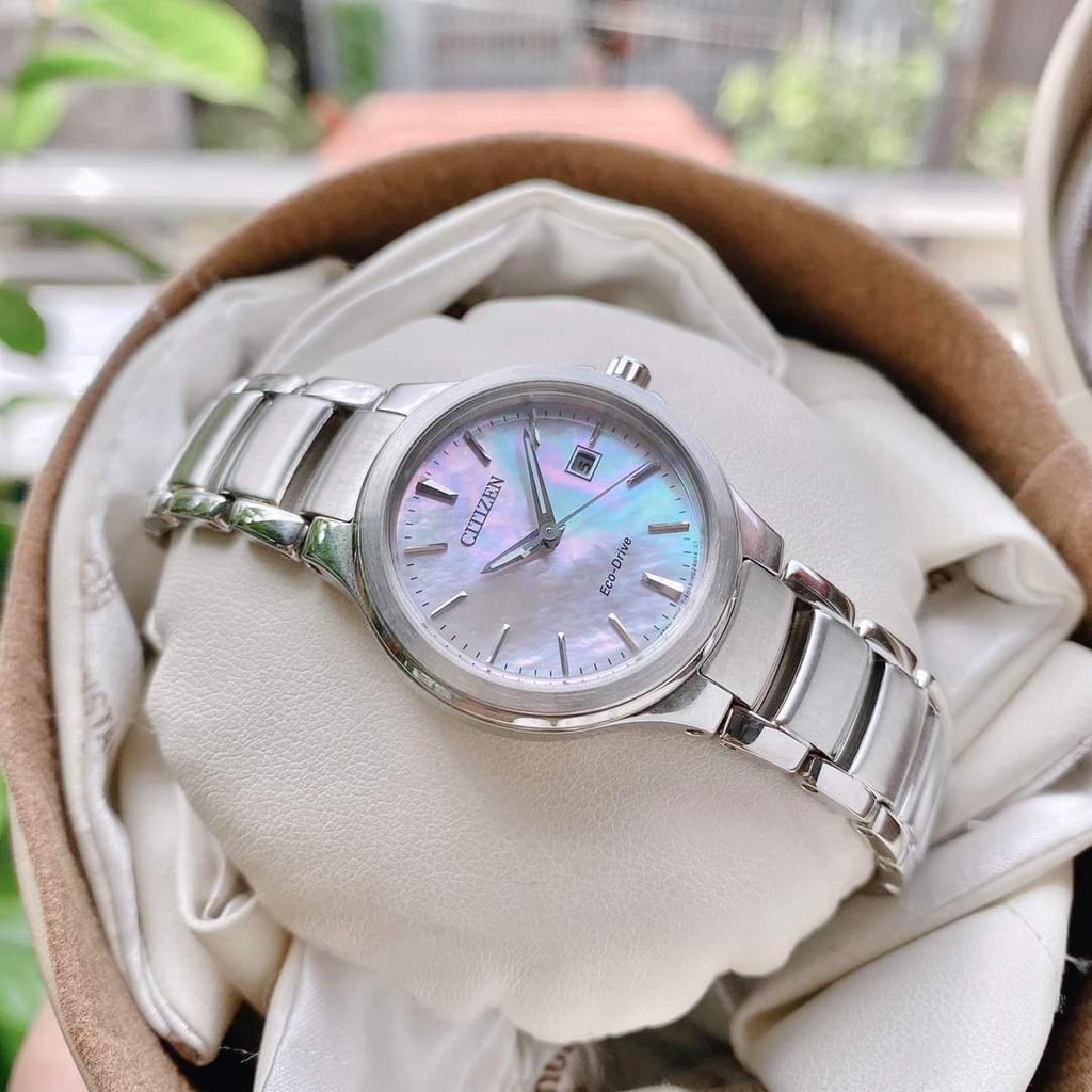 Đồng hồ nữ chính hãng Citizen EW2520-56Y Dòng Citizen Eco Drive -Máy pin-Kính cứng
