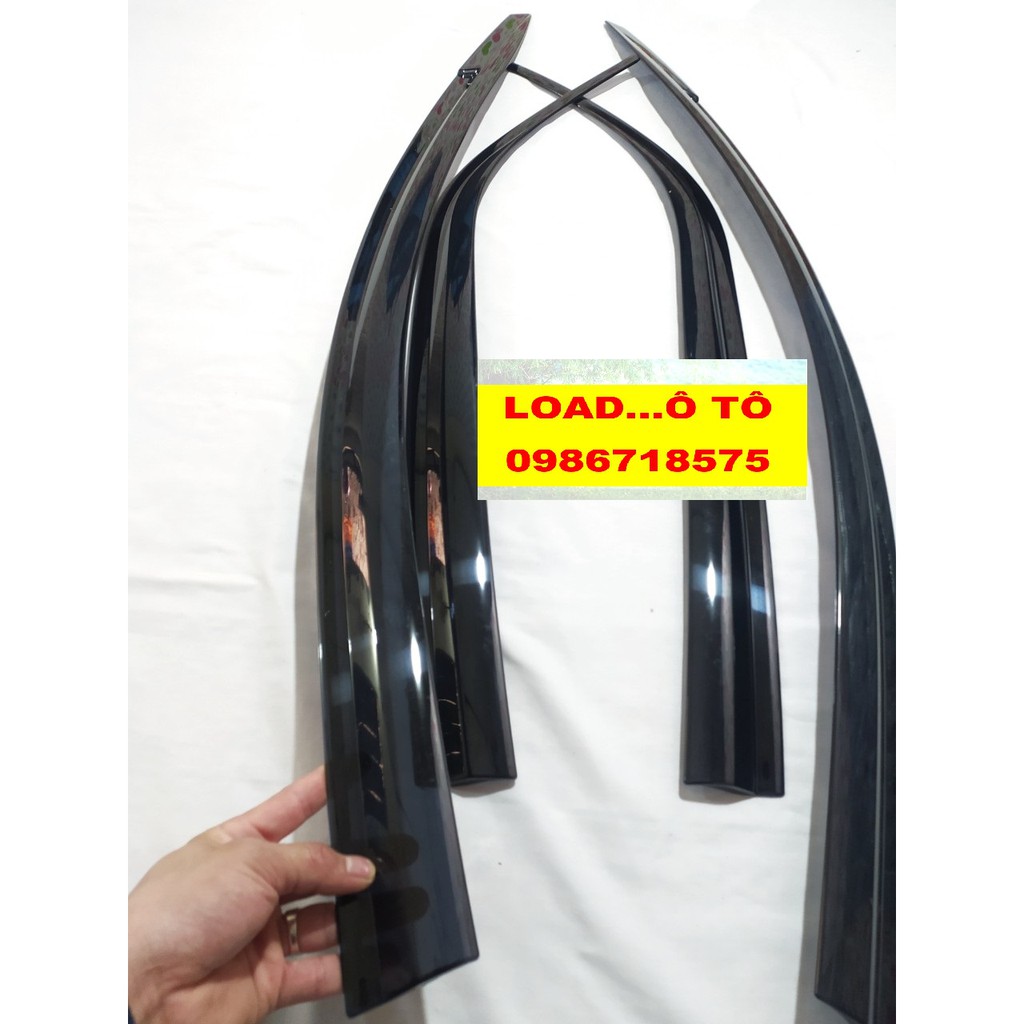 Vè Che Mưa Xe Kia Morning 2023-2005 Mẫu Vè Đen Cao Cấp, Trang Bị Sẵn Keo Dán 3M