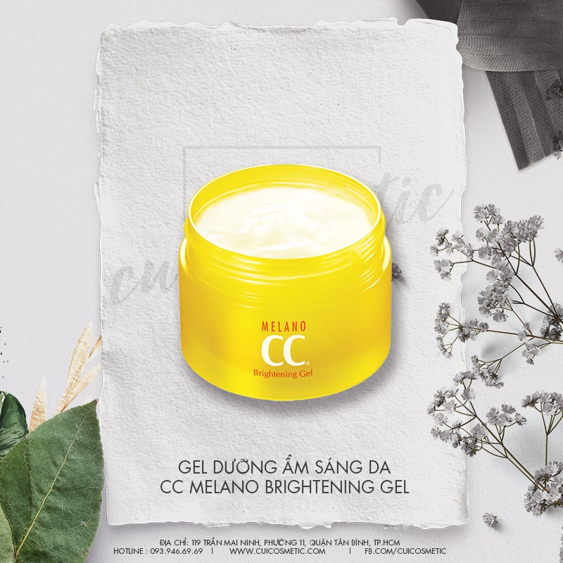 Kem dưỡng trắng da CC Melano Brightening Gel