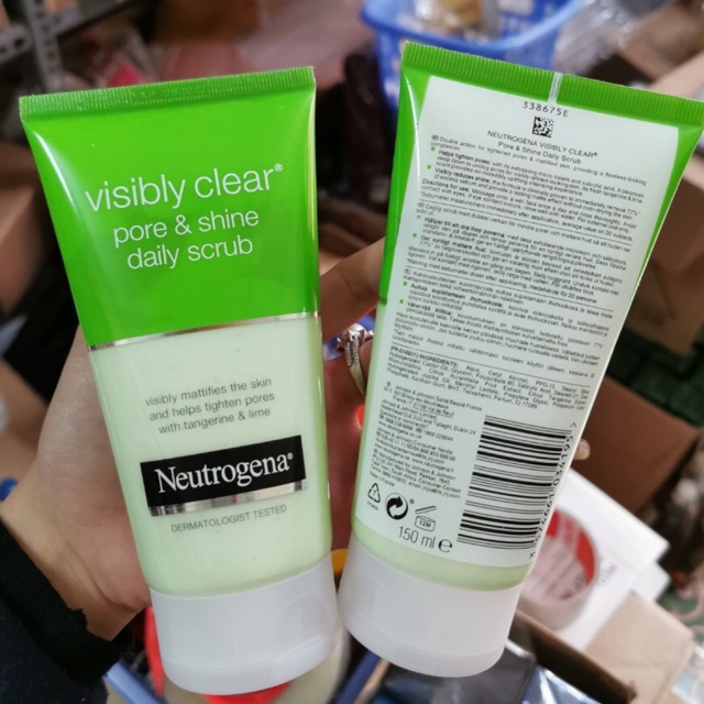 Sửa rửa mặt Neutrogena Visibly clear 150ml