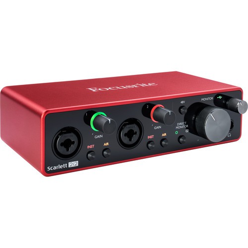 Card âm thanh Focusrite Scarlett 2i2 2x2 USB Audio Interface (3rd Generation)