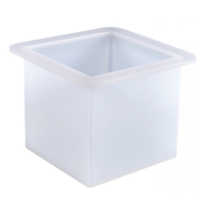 Khuôn Silicone Làm Nến / Xà Phòng Hình Khối Lập Phương DIY