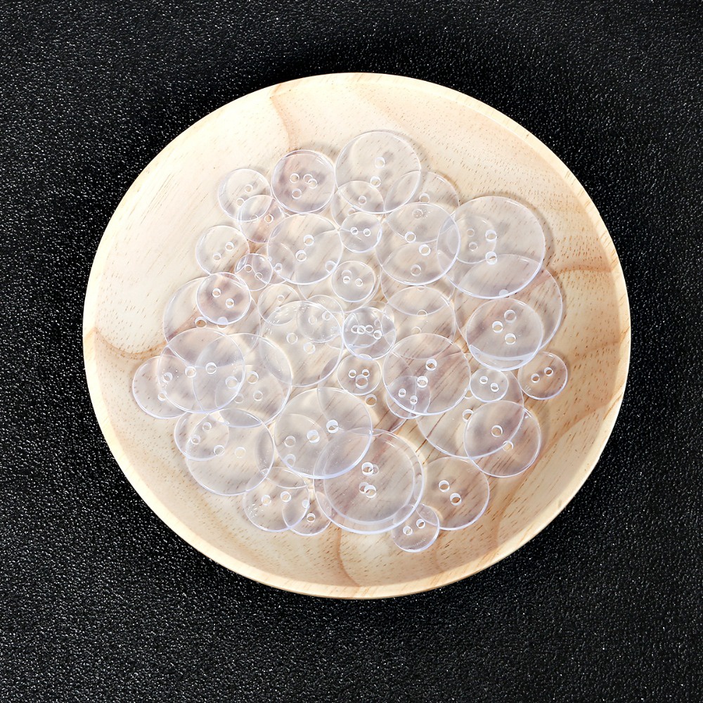 Epoch Set 100 Nút Áo Hai Lỗ Nhiều Kích Cỡ Dùng Để May Quần Áo Diy