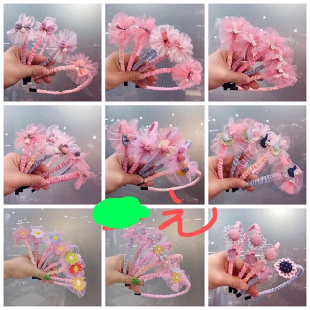 Combo 10 xược, bờm cho bé ( sỉ)