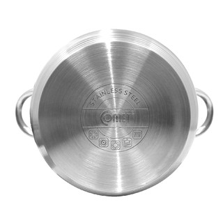 Bộ 3 nồi inox 5 đáy COMET CH36-01