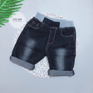 Quần short jean bé trai