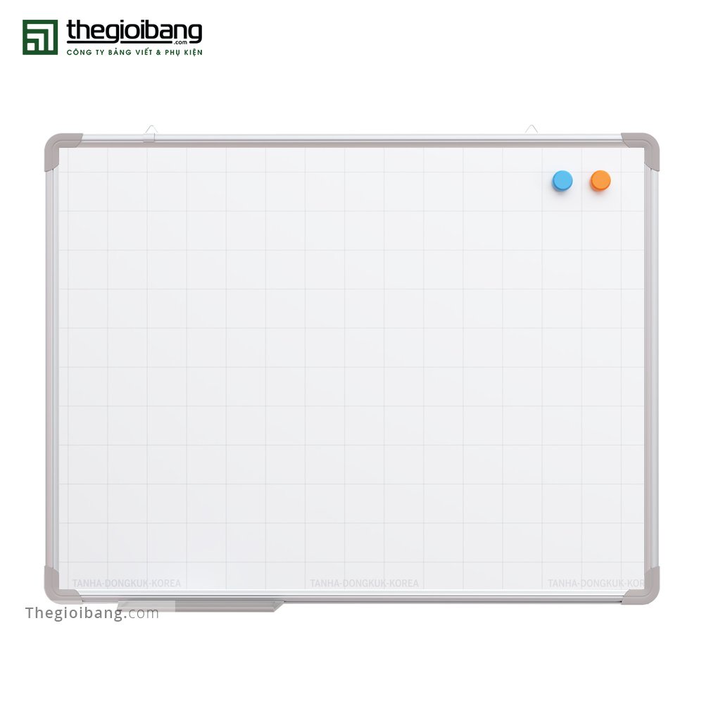 Bảng Từ Trắng Easyboard Tân Hà - Bảng Trắng Viết Bút Lông - 40x60cm, 60x80cm, 60x100cm, 80x120cm - Tặng Phụ Kiện