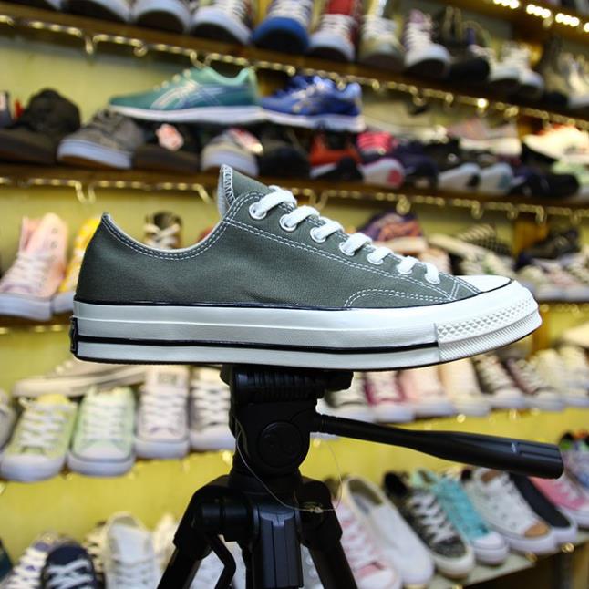 Giày Converse 1970s thấp cổ vải xanh rêu CTVX41 💝