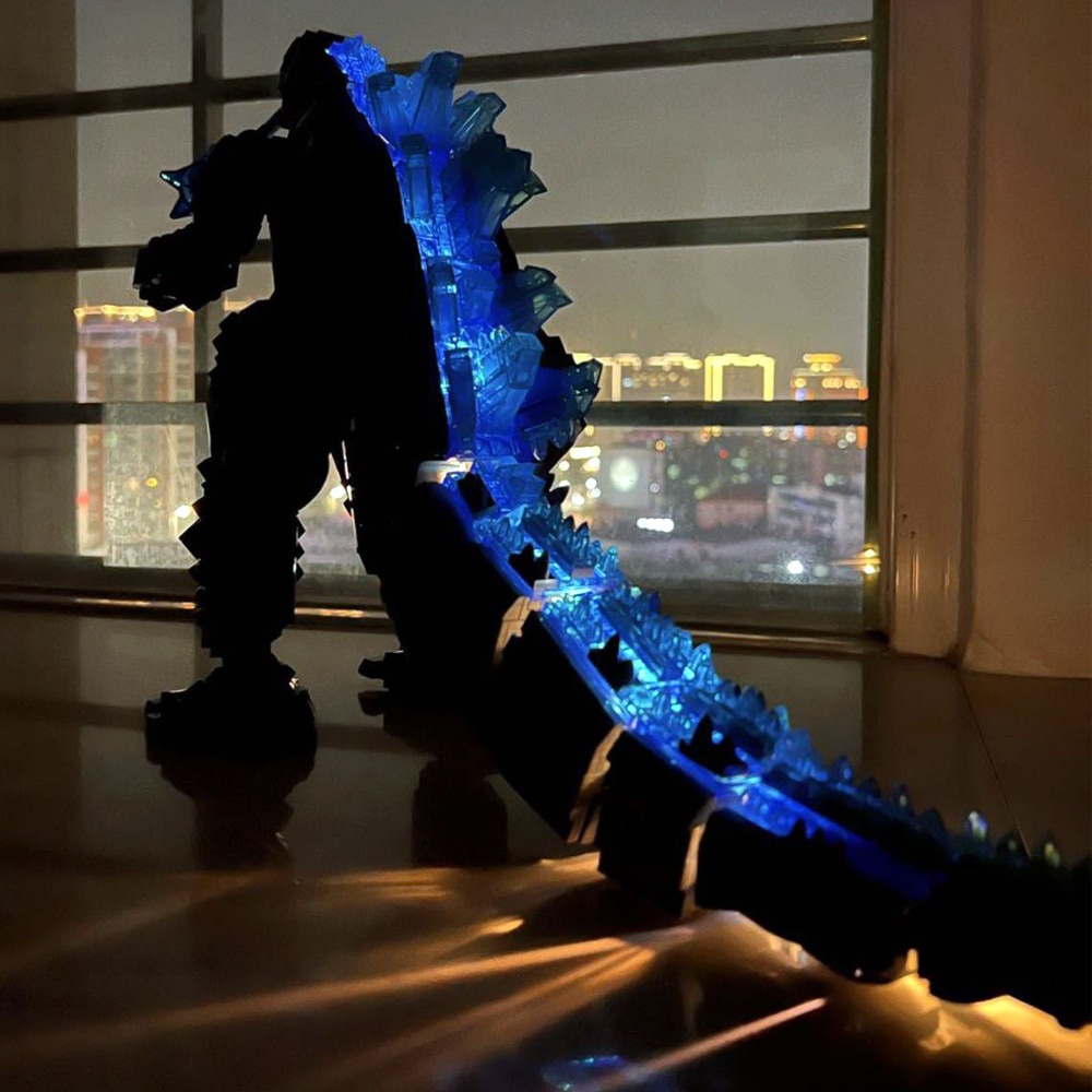 Đồ chơi xếp hình lắp ráp mô hình Creative Expert Ideas Monster Mecha Godzilla Panlos 687001 King Monster 2056pcs