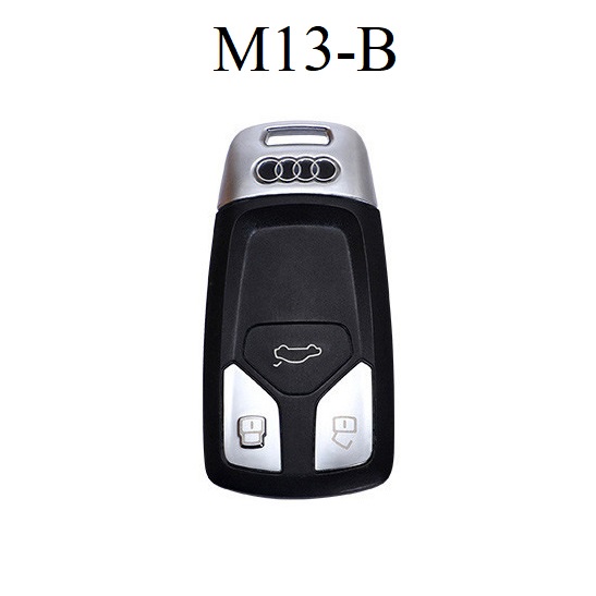 Vỏ ốp khoá xe hơi - Bọc chìa smartkey ô tô Audi Q7, A6, A4 - M13-B2