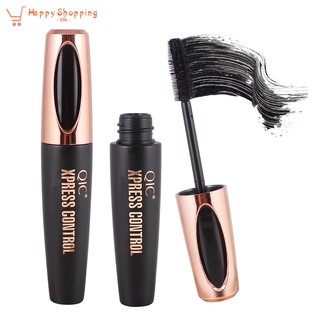 QIC 4D Silk Fiber Lash Waterproof Rime Mascara Black,Cosmetics