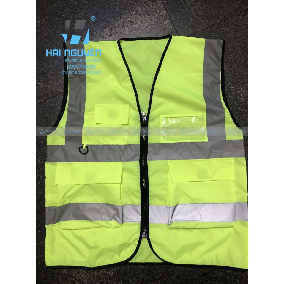 Áo phản quang công trình bảo hộ lao động cao cấp
