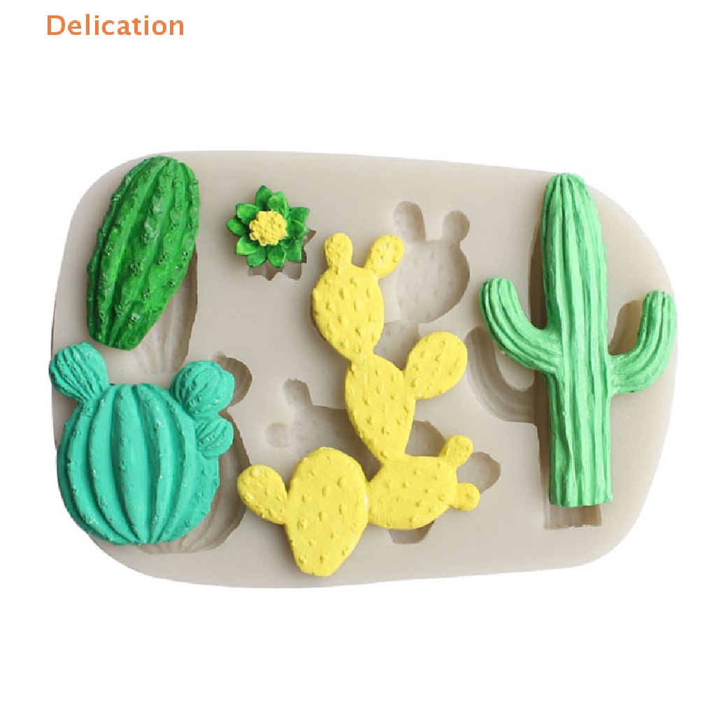 Khuôn Silicone Làm Bánh Hình Cây Xương Rồng Độc Đáo