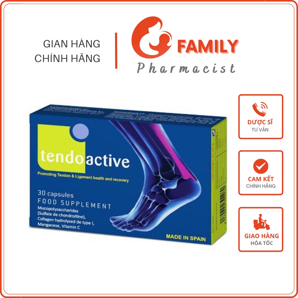 ✅ (CHÍNH HÃNG) TPBVSK Tendoactive - Hỗ trợ phục hồi tổn thương gân, dây chằng