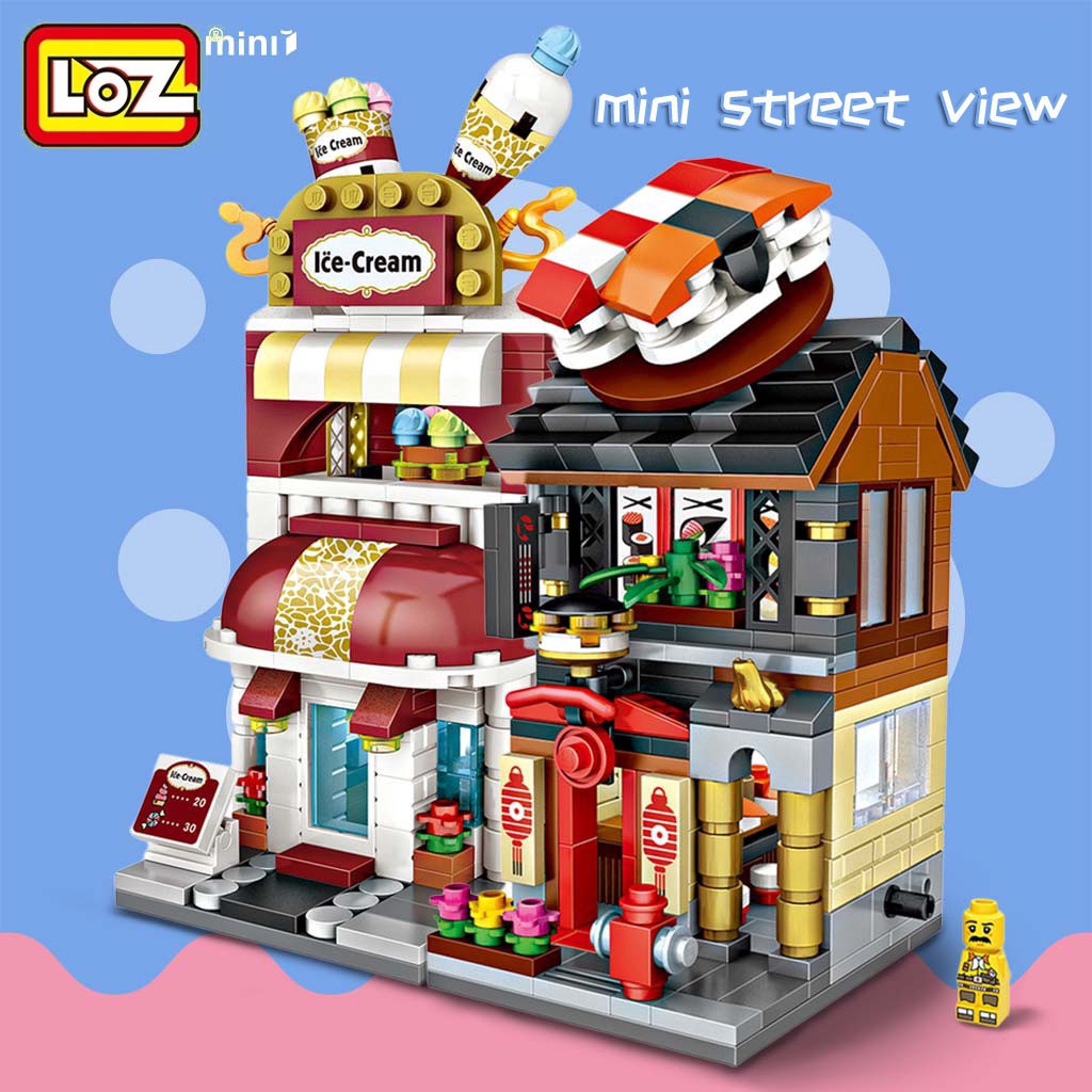 Bộ Đồ Chơi Lego Xếp Hình Kem Ốc Quế Cho Bé lego minecraft