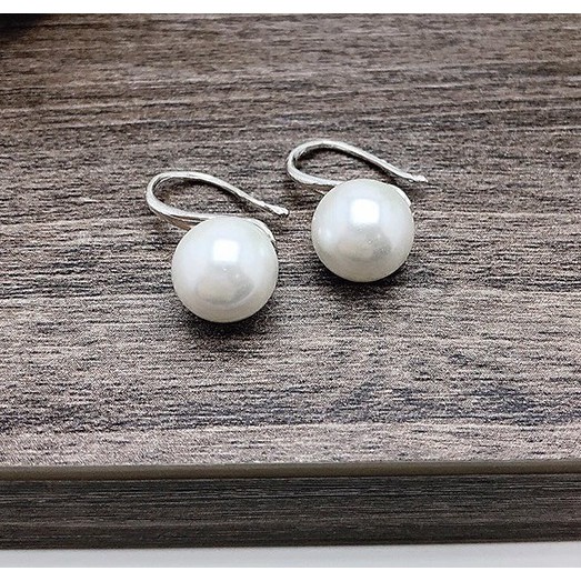 Bông Tai bạc 925 cho nữ móc câu trai trang sức cao cấp No.93 Jewelry BT075