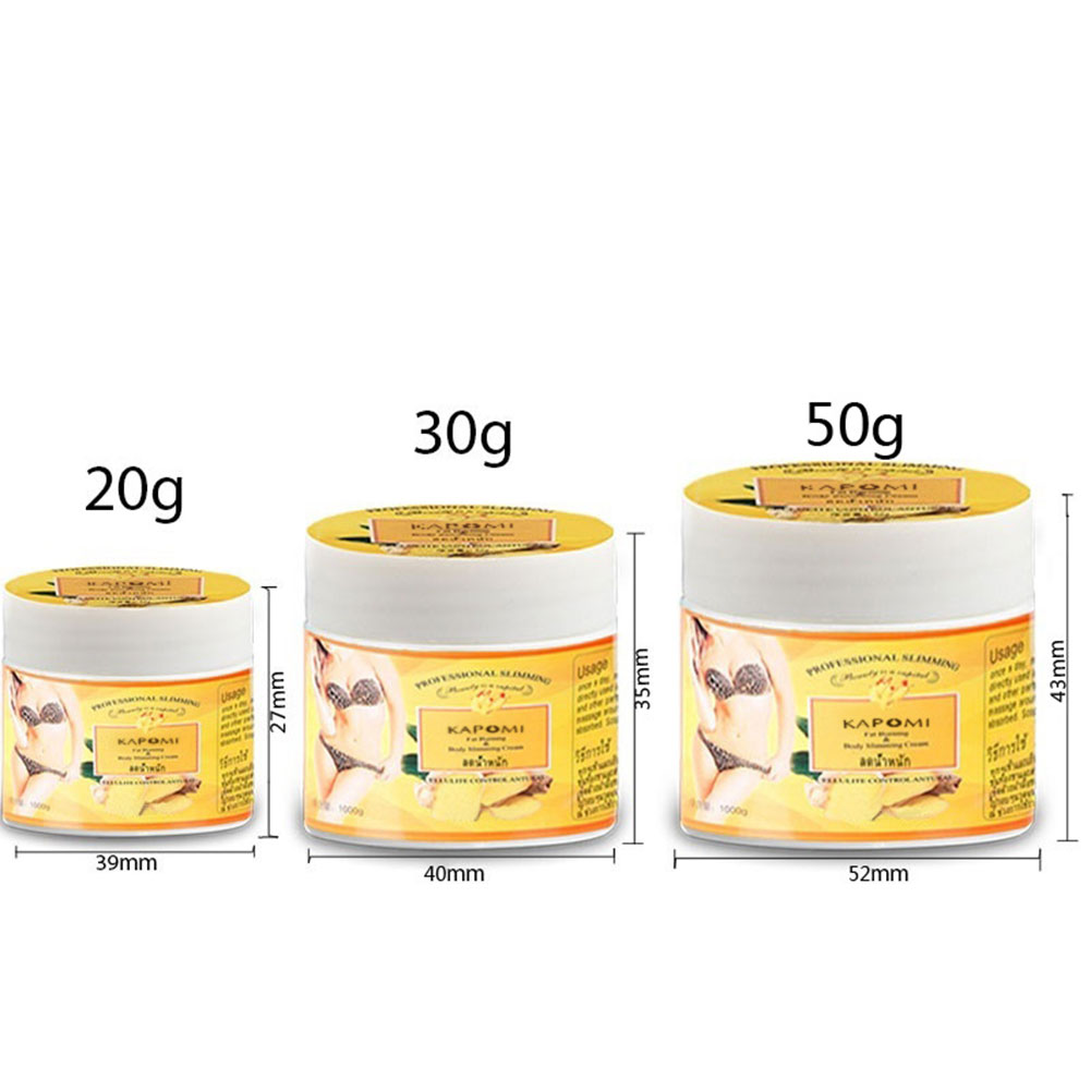 LF 1PC Ginger Fat Burning Cream Anti-cellulite Slimming Cream Silky Body Massager Gel làm săn chắc da Giảm cân