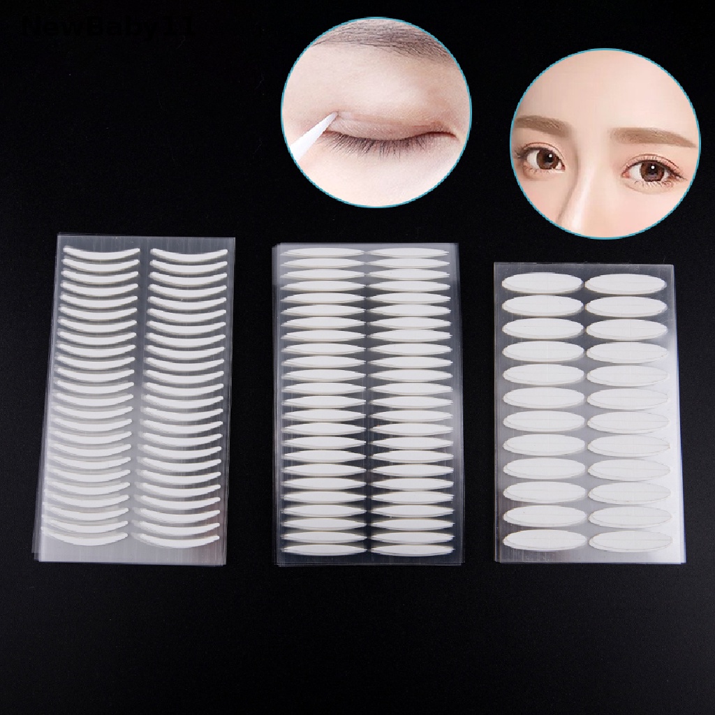 Bộ 10 Tờ 240 / 480 Miếng Dán Kích Mí Tự Dính Vô Hình